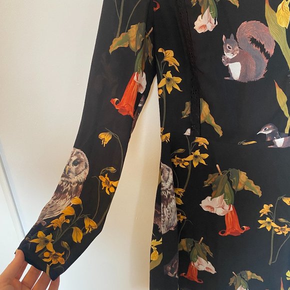 Sunday Best Long-Sleeve Mini Dress, S - Picture 4 of 5